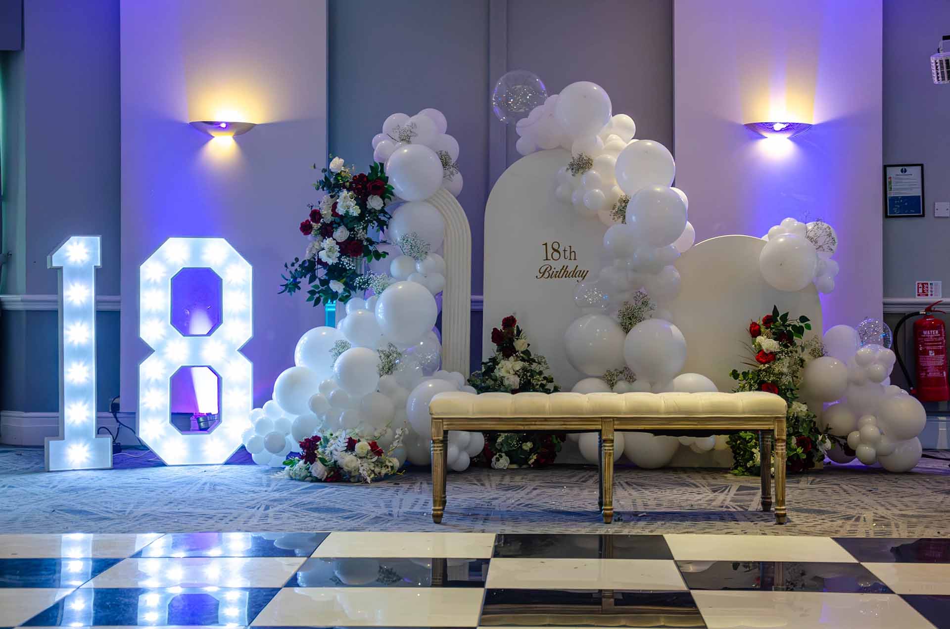 Backdrop Hire for Weddings, Parties and Corporate Events