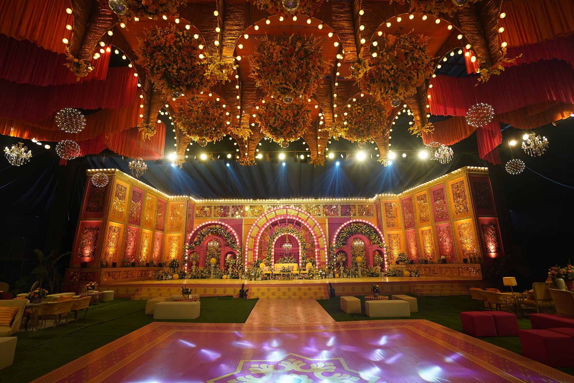 Wedding Stage Hire for Receptions, Engagements and Celebrations